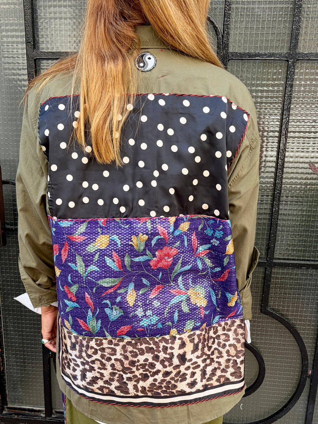 Veste kaki pois